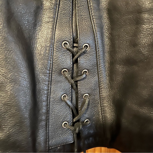 Flying Bikes Leather Jacket - Picture 6 of 16